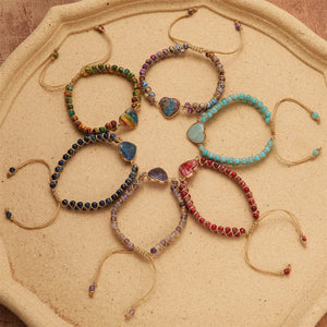 Gemstone Love Bracelets