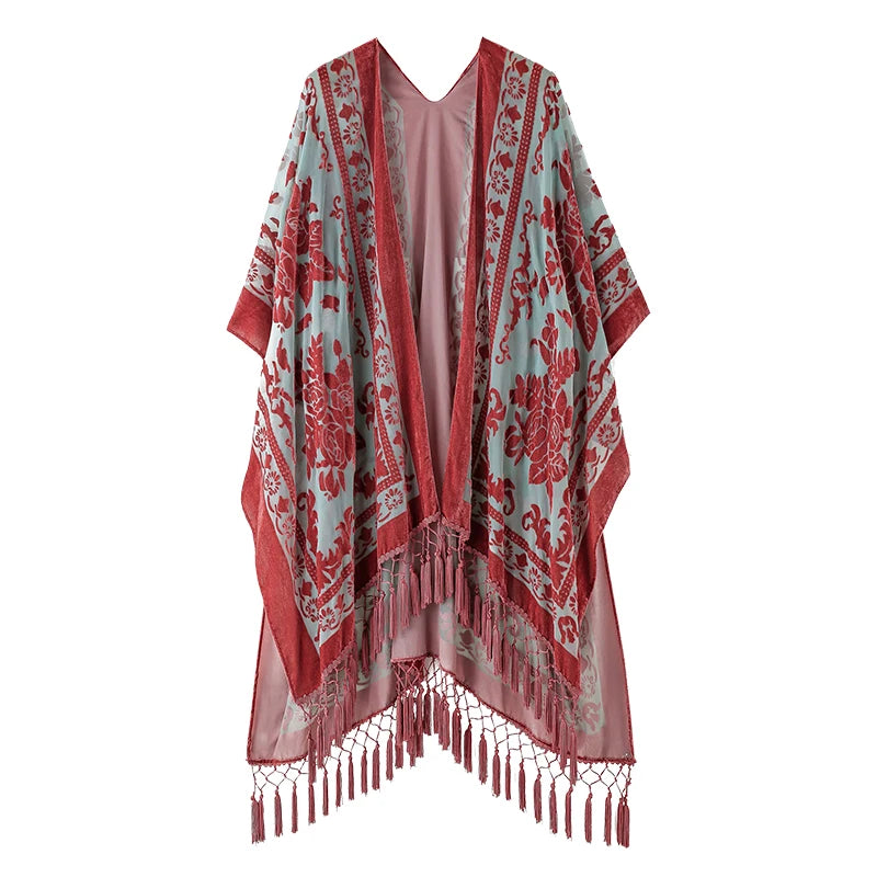 Bohemian Floral Kimono