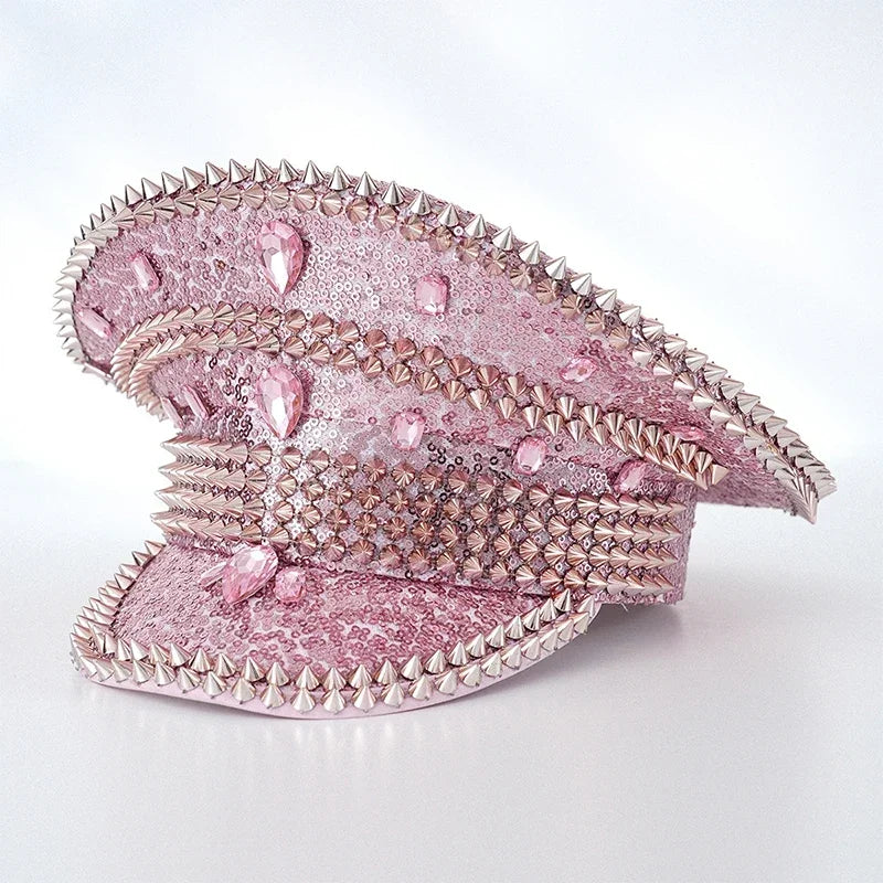 Burning Man Sequin Hat