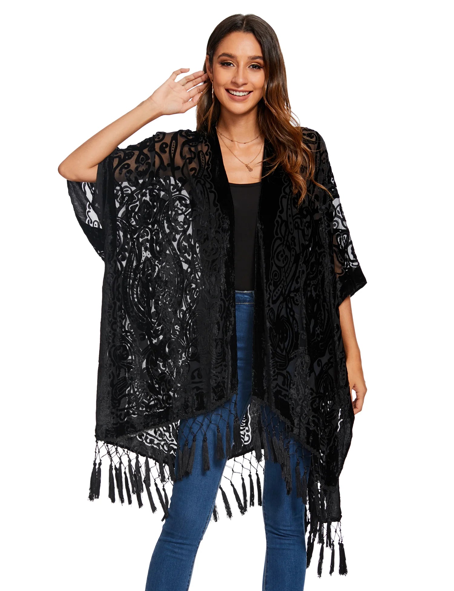 Bohemian Floral Kimono