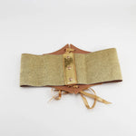 Load image into Gallery viewer, Lace-Up Elastic Waist Belt
