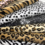 Load image into Gallery viewer, Luxury Animal Print Faux Fur Fabric
