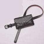 Load image into Gallery viewer, Midnight Riot Studded Festival Belt Bag
