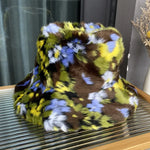 Load image into Gallery viewer, Fluff Fur Bucket Hat
