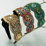 Load image into Gallery viewer, Rhinestone Hair Crown
