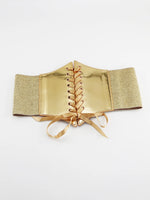 Load image into Gallery viewer, Lace-Up Elastic Waist Belt
