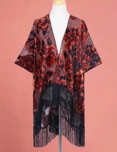 Bohemian Floral Kimono