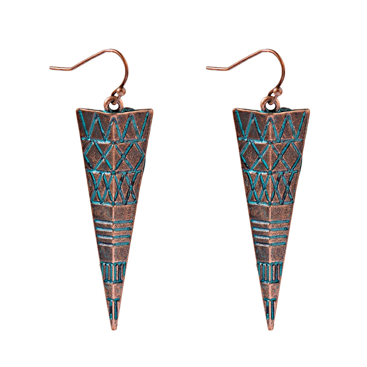 Divine Aura Goddess Earrings – Boho Gold & Blue Festival Glam