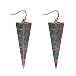 Load image into Gallery viewer, Divine Aura Goddess Earrings – Boho Gold &amp; Blue Festival Glam
