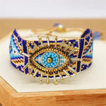 Load image into Gallery viewer, Boho Evil Eye Bracelet
