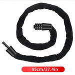 Load image into Gallery viewer, Heavy Duty Combination Bike Chain Lock
