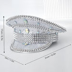 Load image into Gallery viewer, Burning Man Sequin Hat
