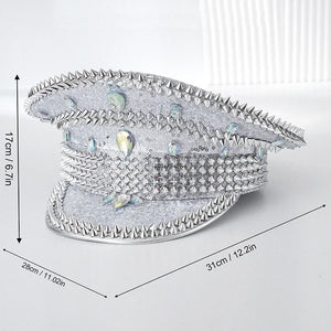 Burning Man Sequin Hat