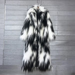 Load image into Gallery viewer, Wildbloom Floral Faux Fur Festival Coat
