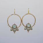 Load image into Gallery viewer, Bohemian Circle Drop Earrings
