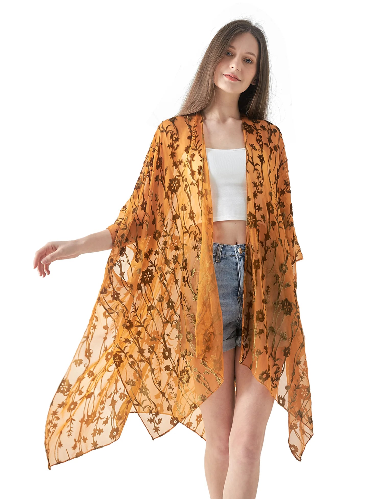 Bohemian Floral Kimono