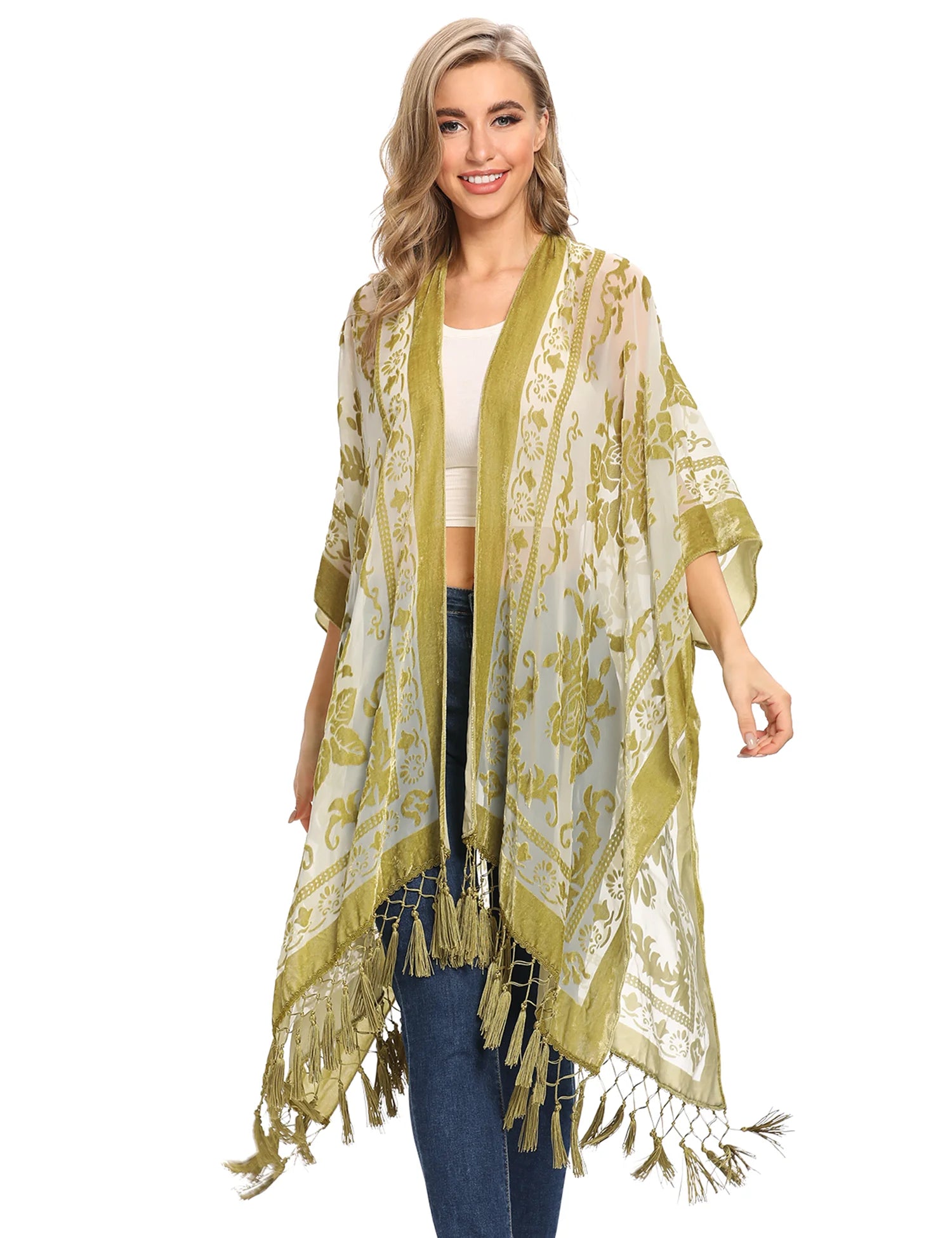 Bohemian Floral Kimono