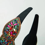 Load image into Gallery viewer, Rhinestone Hair Crown
