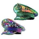 Load image into Gallery viewer, Burning Man Sequin Hat
