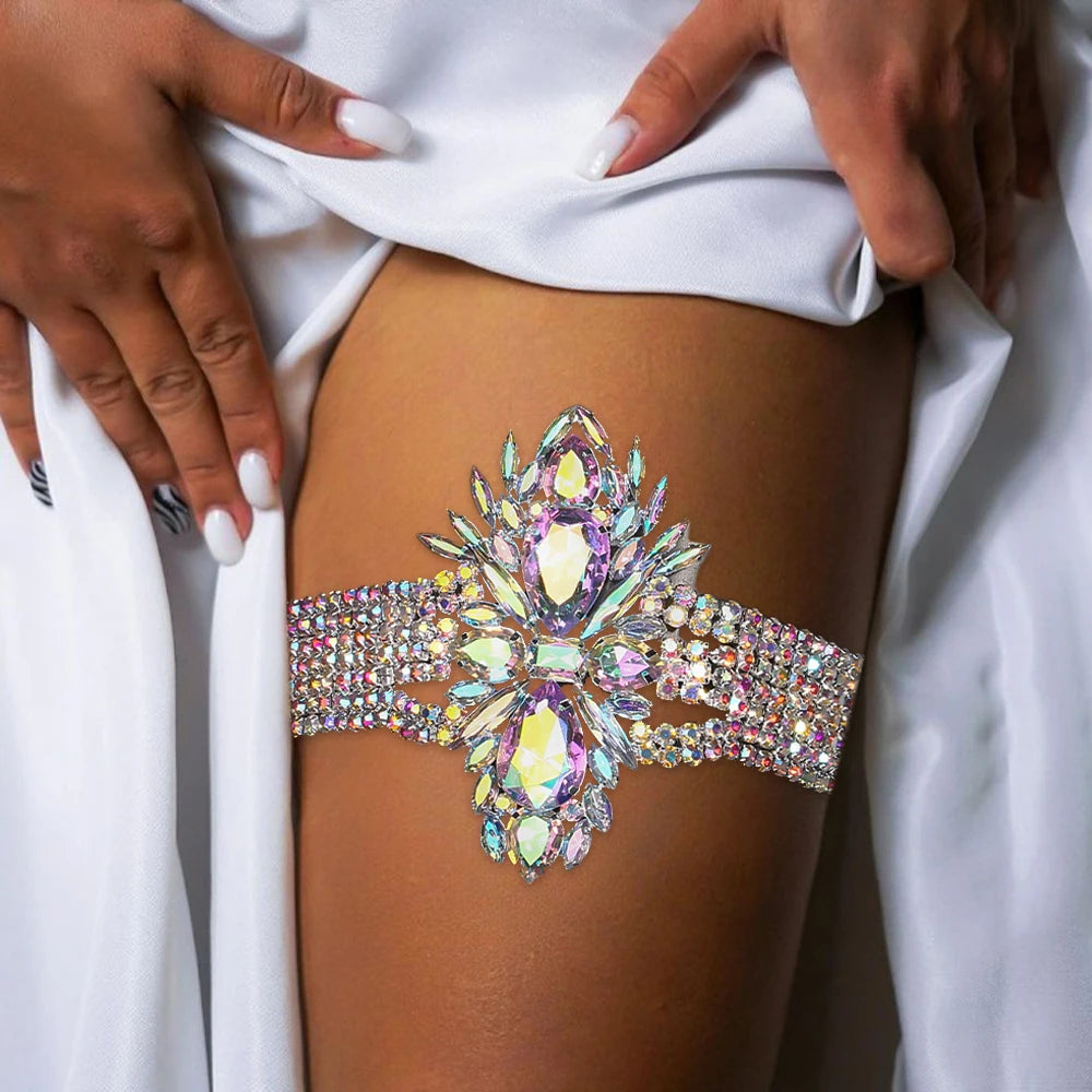 Crystal Leg Garter