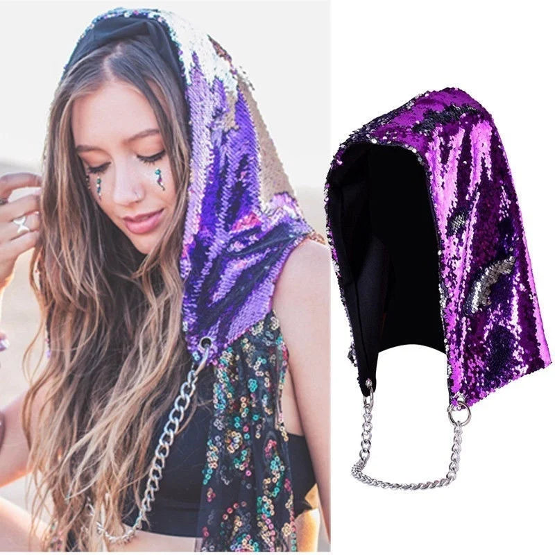 Sequin Party Hood