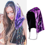 Load image into Gallery viewer, Sequin Party Hood
