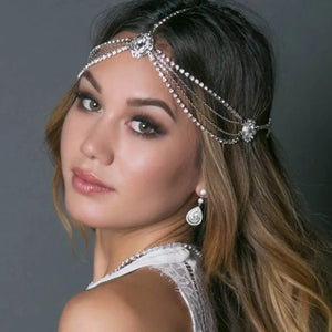 Shiva Rhinestone Head Piece