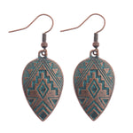 Load image into Gallery viewer, Divine Aura Goddess Earrings – Boho Gold &amp; Blue Festival Glam
