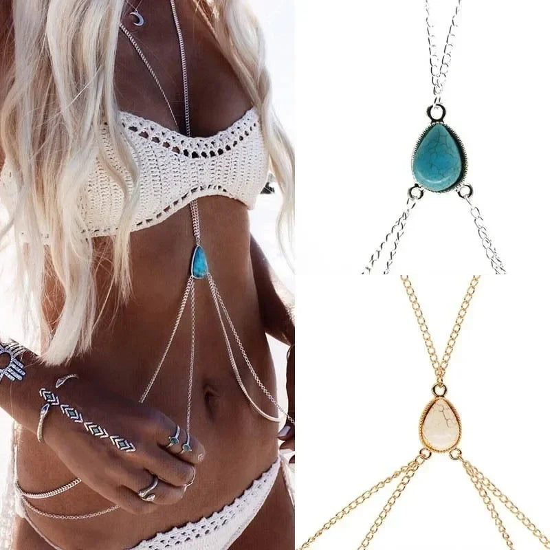 Bohemian Gem Body Jewelry