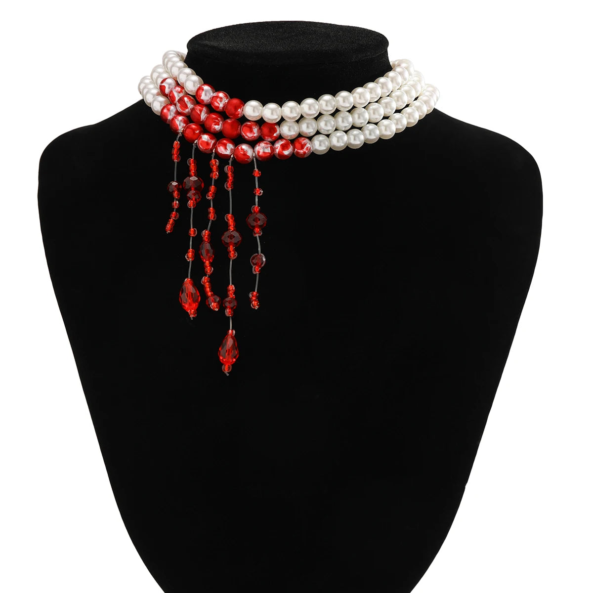 Bloody Pearl Necklace