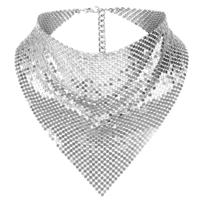 Stardust Sequin Veil – Festival Scarf & Shimmer Dust Mask