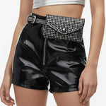 Load image into Gallery viewer, Midnight Riot Studded Festival Belt Bag

