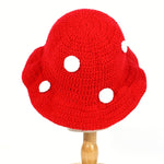 Load image into Gallery viewer, Shroom Bloom Crochet Hat
