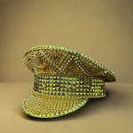 Load image into Gallery viewer, Steampunk Festival Military Hat
