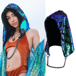 Load image into Gallery viewer, Sequin Party Hood

