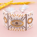 Load image into Gallery viewer, Boo Evil Eye Bracelet
