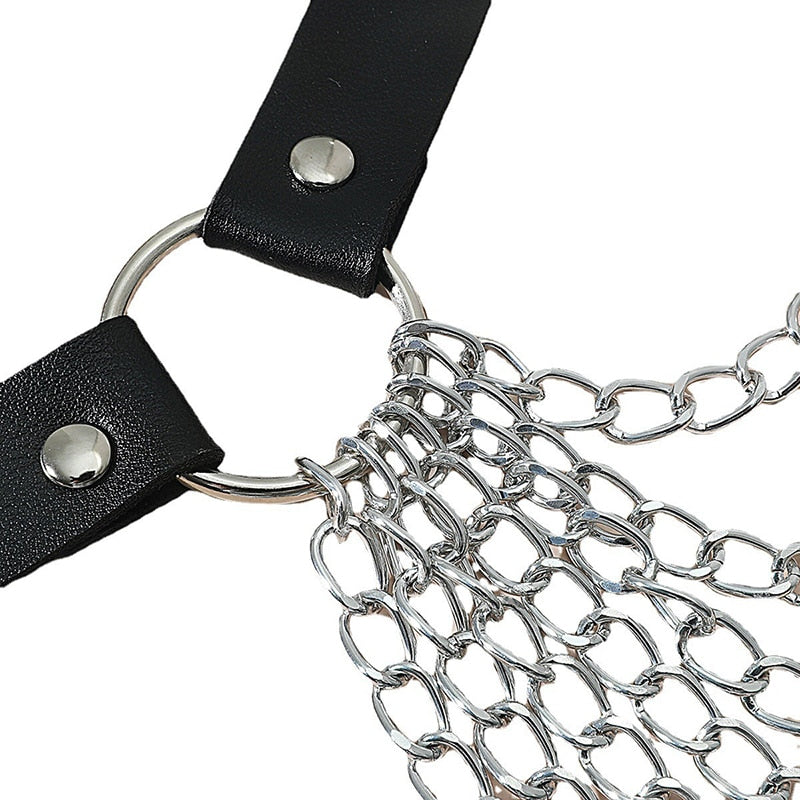 Leather Chains Harness
