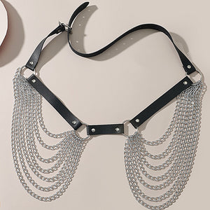 Leather Chains Harness