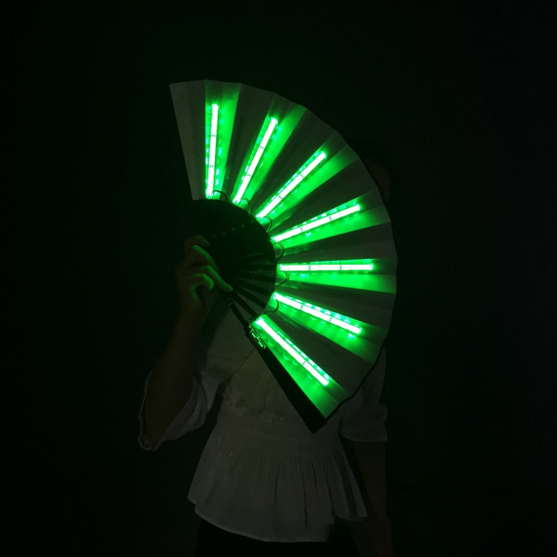 Led Glowing Folding Fan | fankat